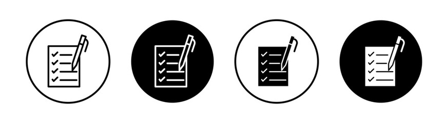 Planning Simple vector icons illustrations for graphic design.
