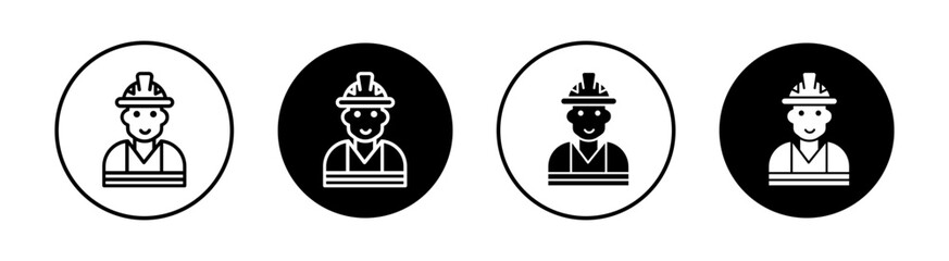 Worker Simple vector icons illustrations for graphic design.