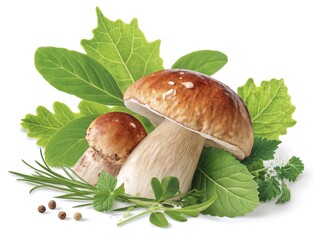 Forest Mushrooms with Fresh Herbs A Culinary Delight