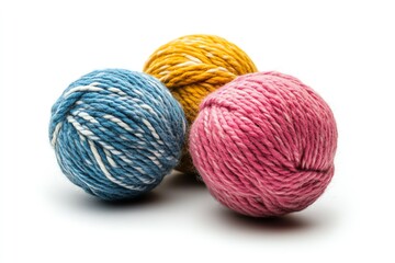 Colorful Yarn Balls for Knitting and Crochet Projects