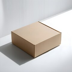 Naklejka premium blank cardboard box