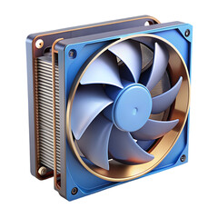 CPU fan 3d modeling