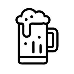 Mug with Bubbles Icon Design