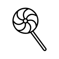 Carnival Lollipop Icon Design