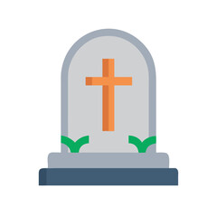 Obraz premium cross on the grave