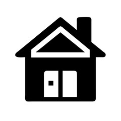 Classic Cottage Style Home Icon Design