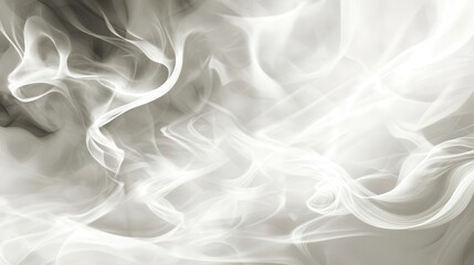 Obraz premium Abstract smoky design with flowing lines.