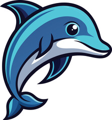 dolphin vector illustration