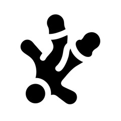 Ginger Root with Knobs Icon Design