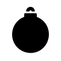 Plain Ball Ornament Icon Design