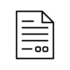 Plain Document Sheet Icon Design