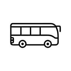 Public Transport Bus Icon Design