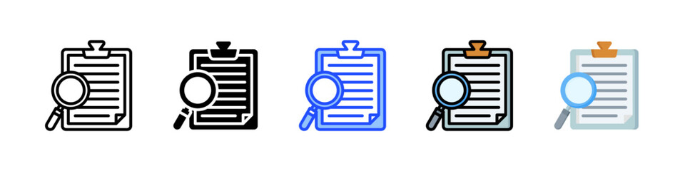 Analyze Icon Collection With Multiple Styles