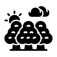 forest Solid icon