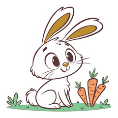 Rabbit Illustration vactor