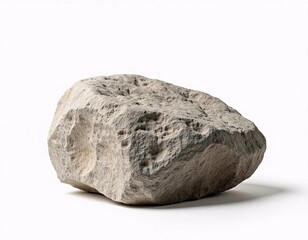 Fototapeta premium stone isolated on white background