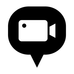 Fototapeta premium Video Call Icon