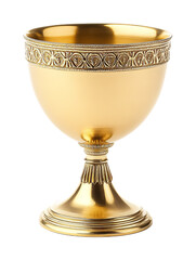 Holy Communion Cup for Christian Sacraments - Isolated on White Background