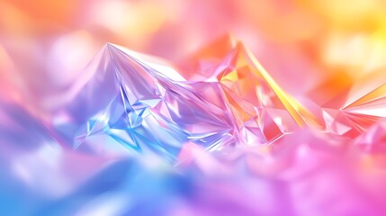 Obraz premium Abstract Triangular Pattern with Gradient Effect