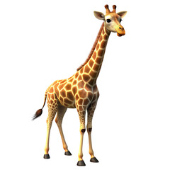 Fototapeta premium Stunning Giraffe Image: High-Resolution Wildlife Photo