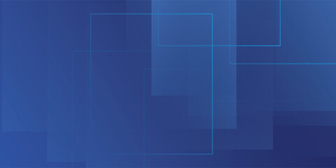 Fototapeta premium Abstract blue background. Geometric triangle background.