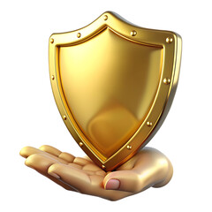 Golden Shield Protection Hand
