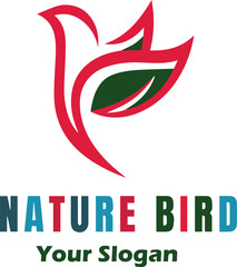 Obraz premium Nature bird Logo