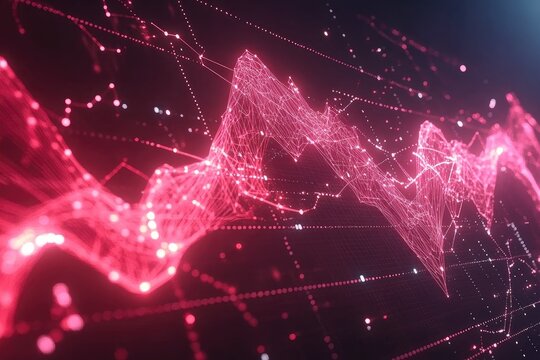 Abstract digital data visualization