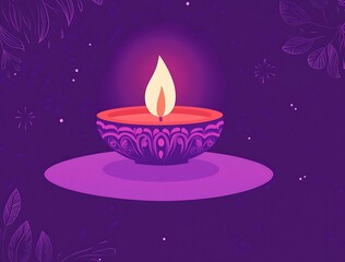Happy Diwali background, festival celebration design for greeting card, banner, poster, flyer, social media, vector illustration
