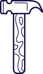 Labour Element Line Illustration Element