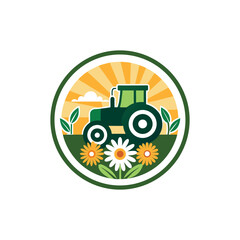 agriculture logo design vector 