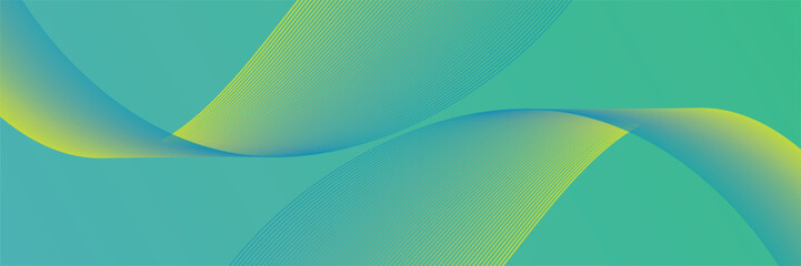 vector Abstract background light green modern corporate concept with light yellow color pattern can be edited wavy.
