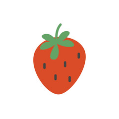 strawberry cartoon illustration