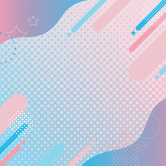 Twinkle Geometric Pattern Background Web Graphic Seamless Frame Shape Wave Gradient Pink Cyaan / きらめき幾何学模様 背景 素材 シームレス フレーム シェイプ ウェーブ グラデーション ピンク シアン