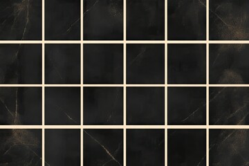 Naklejka premium a minimal black grid with beige outlines