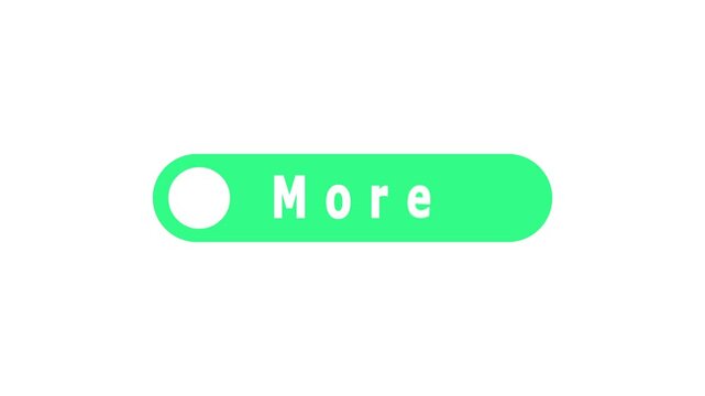 More button web icon animation.