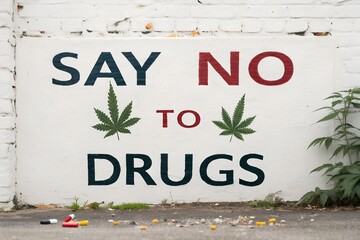 International Day Against Drug Abuse And Illicit Trafficking Say No To Drugs