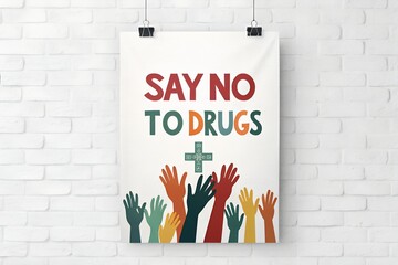 International Day Against Drug Abuse And Illicit Trafficking Say No To Drugs