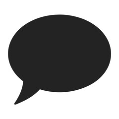 speech chat bubble icon