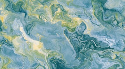 Abstract fluid acrylic painting showcasing swirling colors.