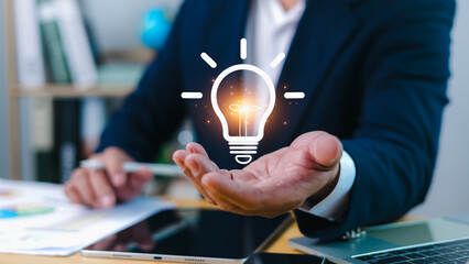 Innovation through ideas and inspiration ideas, Idea of creativity and inspiration concept of...