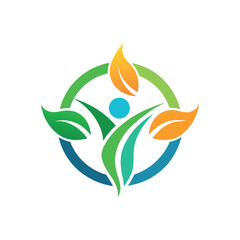 Wellness And Health logo Design