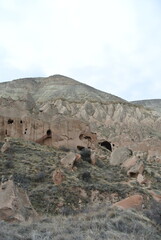 Fototapeta premium トルコ カッパドキアの岩石