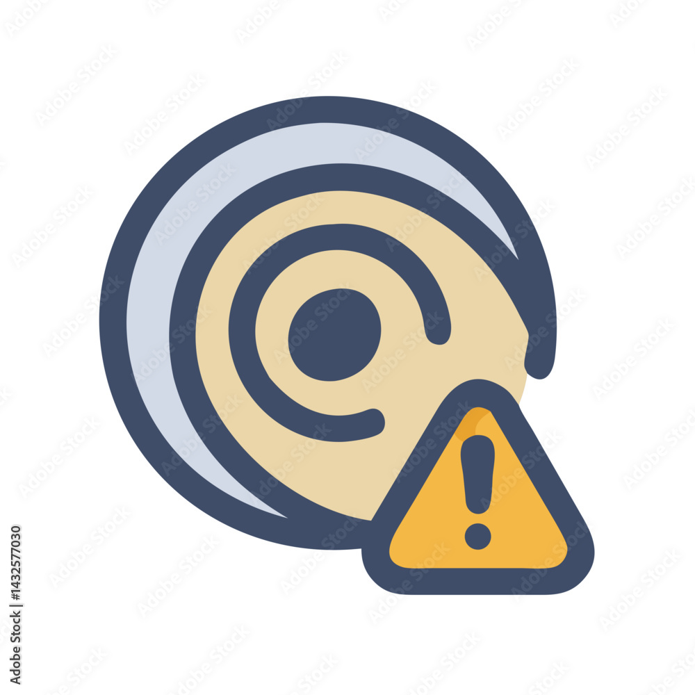 Poster hard drive error: data loss warning and notification