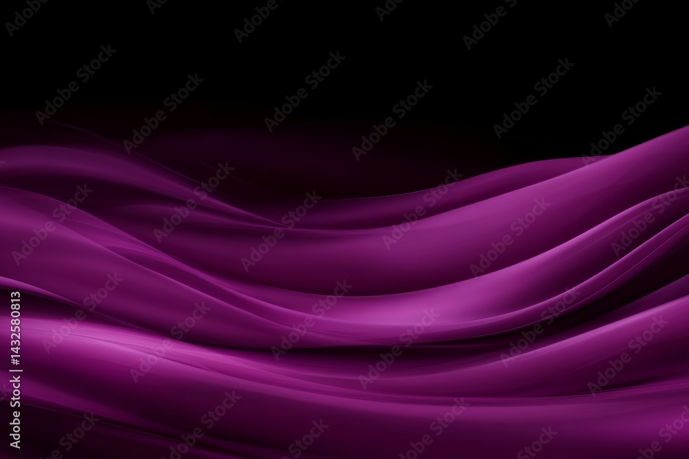 Poster Smooth abstract background features a gradient of purple hues, transitioning from deep violet to lighter shades, offering a calming and creative space for design