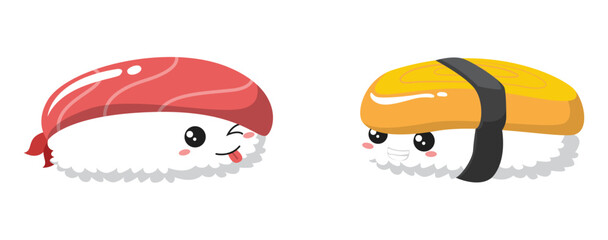 Set Sushi Cute