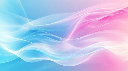 Obraz premium Abstract pastel flowing lines