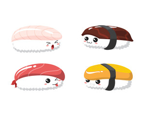 Set Sushi Cute