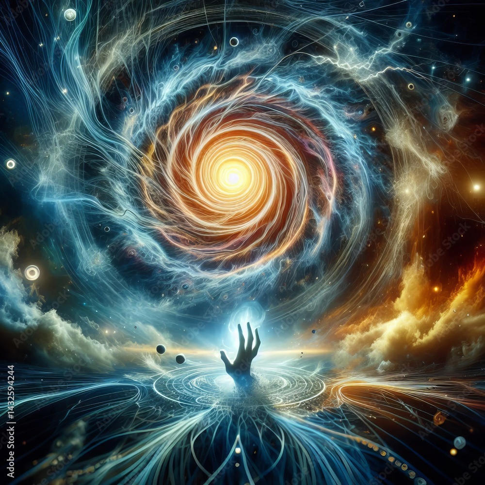 Sticker energy vortex entity a sentient vortex of energy capable of abso