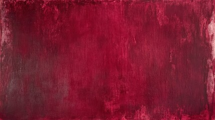 Obraz premium Dark red textured background, abstract art, painted surface